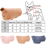 Solid Color Pet Sweater