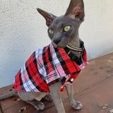 Plaid Cat Shirt